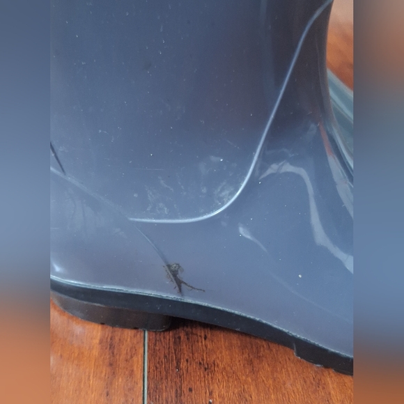 UGG Gray Rubber Rain Boots Size 8 Women’s Waterproof Mid Calf - Picture 6 of 10